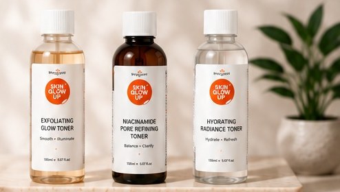 Skin Glow Up toner lineup
