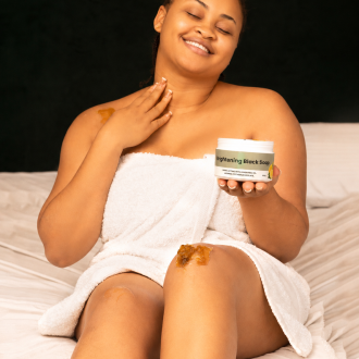 Brightening African Black Soap