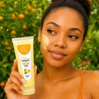 Brightening Lemon and Honey Facial Scrub