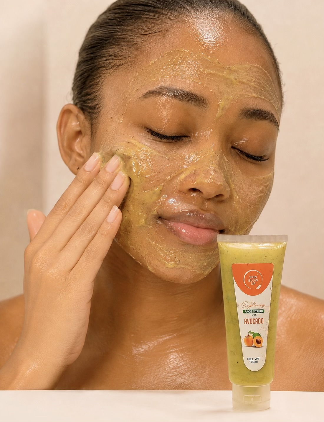 Avocado Exract Facial Scrub